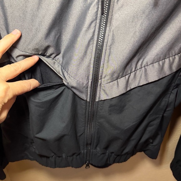 NIKE WINDRUNNER CHAMBRAY FULL ZIP Hooded JACKET Women’s size Small - Picture 4 of 11